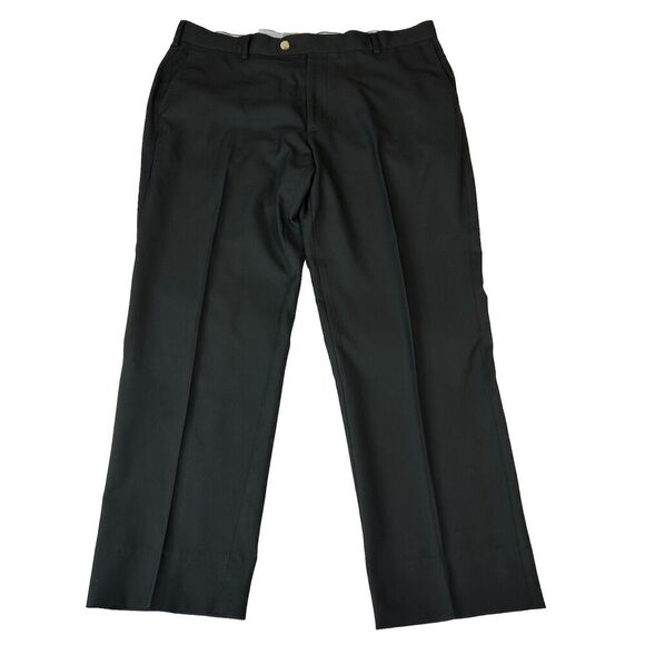 Peter Millar Pants Mens 35X27 Surge Performance Trouser Black Straight Preppy - Picture 1 of 11